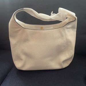 BRAND NEW Michael Kors Large Fulton Hobo Optic White Bag